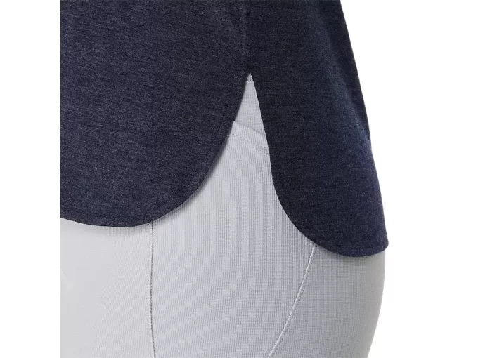 Blusa feminina mesclada com decote em V Blusa feminina mesclada com decote em V