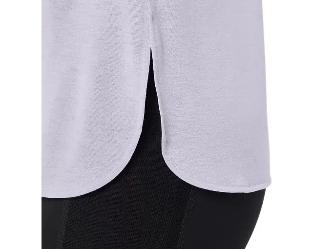 Blusa feminina mesclada com decote em V Blusa feminina mesclada com decote em V