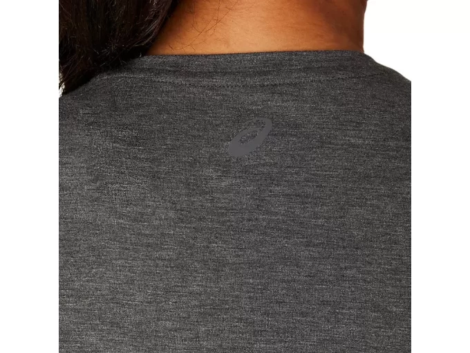 Blusa feminina mesclada com decote em V Blusa feminina mesclada com decote em V