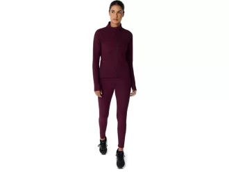 Calça feminina canelada de cintura alta 7/8 justa