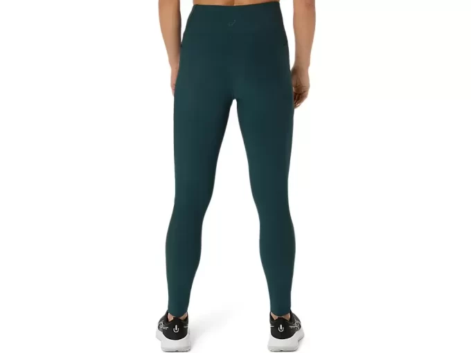 Calça feminina canelada de cintura alta 7/8 justa Calça feminina canelada de cintura alta 7/8 justa