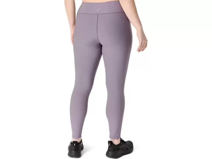 Calça feminina canelada de cintura alta 7/8 justa Calça feminina canelada de cintura alta 7/8 justa
