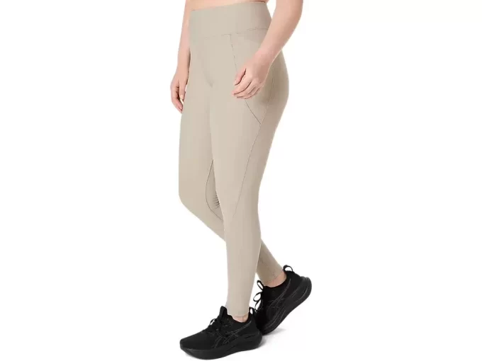 Calça feminina canelada de cintura alta 7/8 justa Calça feminina canelada de cintura alta 7/8 justa