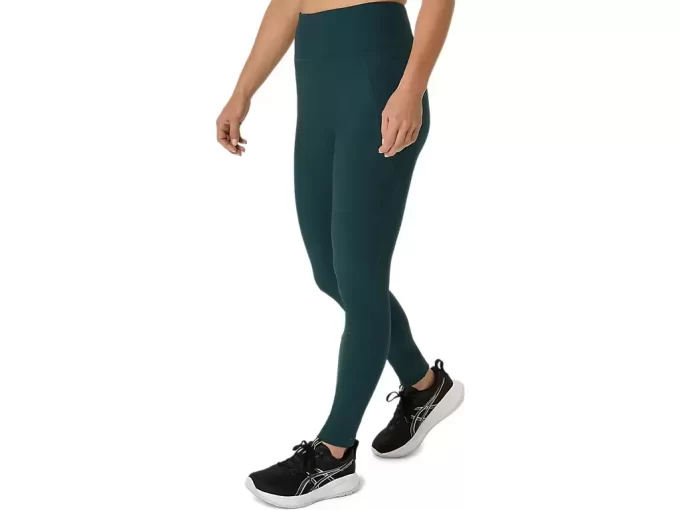 Calça feminina canelada de cintura alta 7/8 justa Calça feminina canelada de cintura alta 7/8 justa