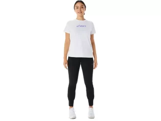 Calça feminina de treino com elasticidade no tronco