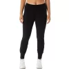 Calça feminina de treino com elasticidade no tronco Calça feminina de treino com elasticidade no tronco