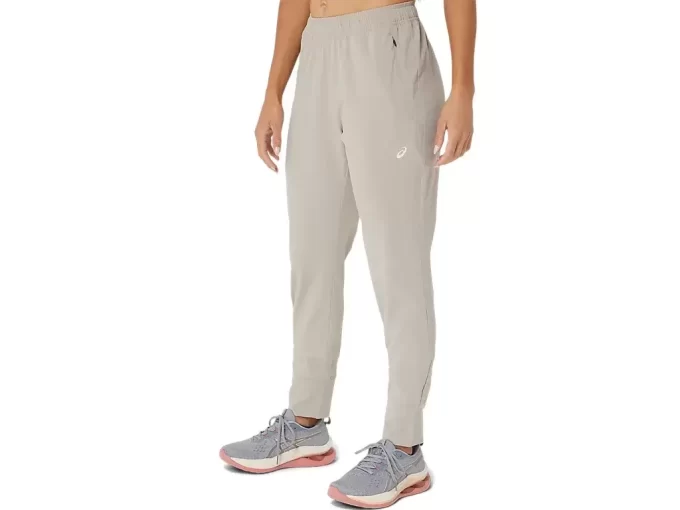 Calça feminina de treino com elasticidade no tronco Calça feminina de treino com elasticidade no tronco