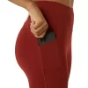 Calça legging de cintura alta para estrada