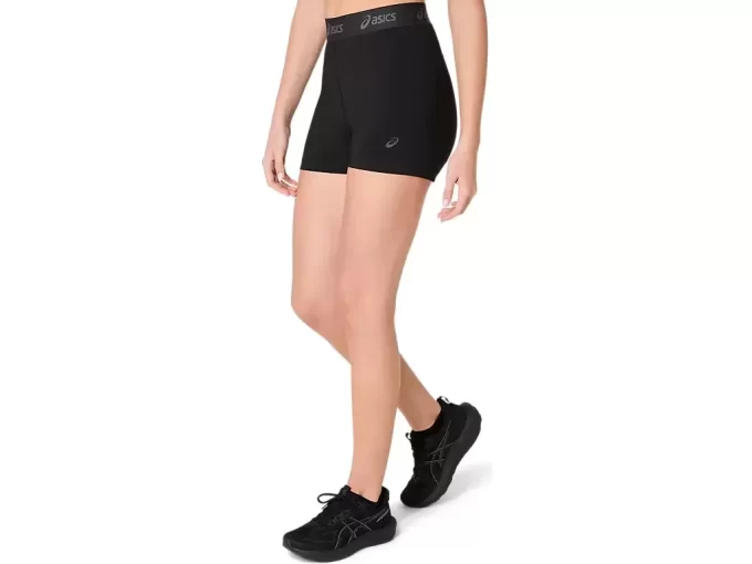 Calça legging essencial com o logotipo da ASICS de 7,6 cm (3 polegadas). Calça legging essencial com o logotipo da ASICS de 7,6 cm (3 polegadas).
