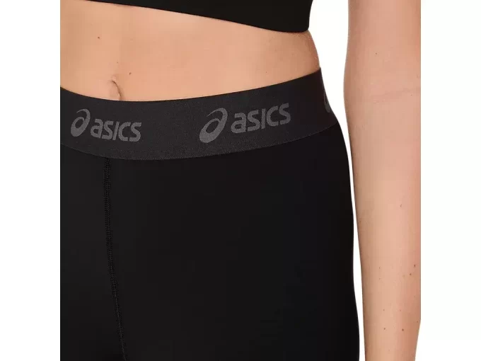 Calça legging essencial com o logotipo da ASICS de 7,6 cm (3 polegadas). Calça legging essencial com o logotipo da ASICS de 7,6 cm (3 polegadas).