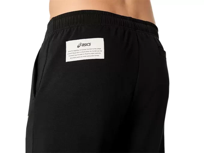 Calça reta de malha pesada Calça reta de malha pesada