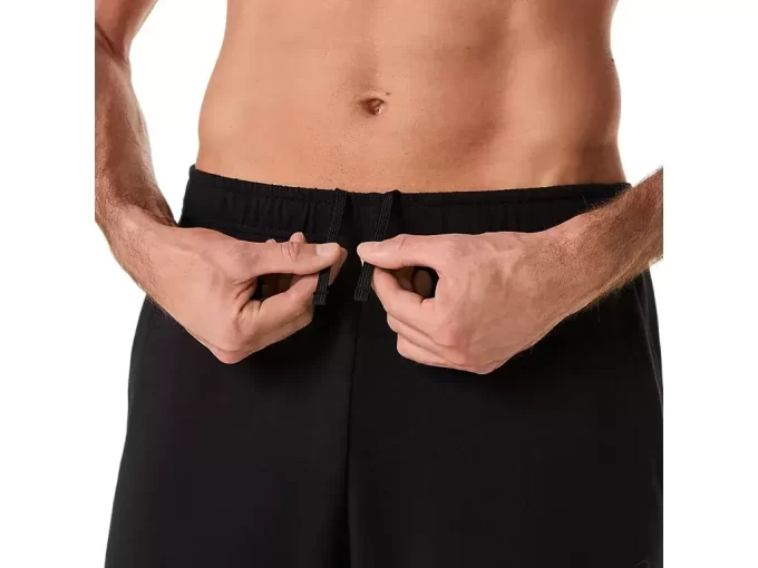 Calça reta de malha pesada Calça reta de malha pesada