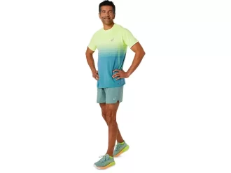 Calção masculino de estrada 2 em 1 de 5 polegadas