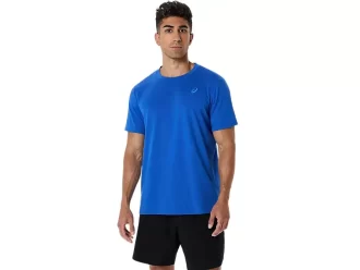 Camiseta ASICS com bordado espiral