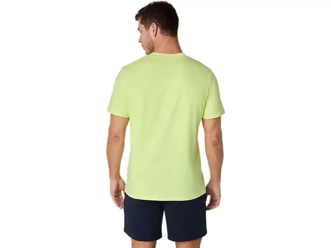 Camiseta ASICS com bordado espiral