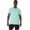 Camiseta ASICS com bordado espiral Camiseta ASICS com bordado espiral