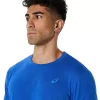 Camiseta ASICS com bordado espiral Camiseta ASICS com bordado espiral