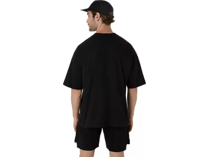 Camiseta ASICS SPIRAL RELAX com bordado Camiseta ASICS SPIRAL RELAX com bordado