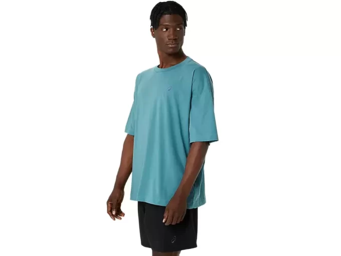 Camiseta ASICS SPIRAL RELAX com bordado Camiseta ASICS SPIRAL RELAX com bordado
