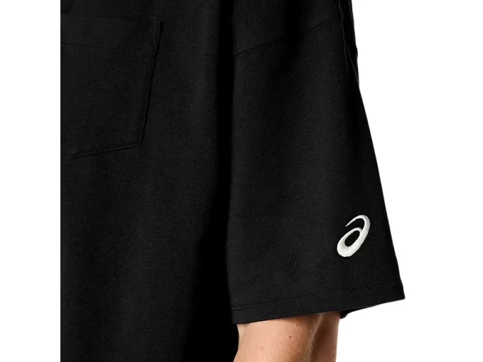 CAMISETA DE BOLSO RELAXADA DE PESADO CAMISETA DE BOLSO RELAXADA DE PESADO