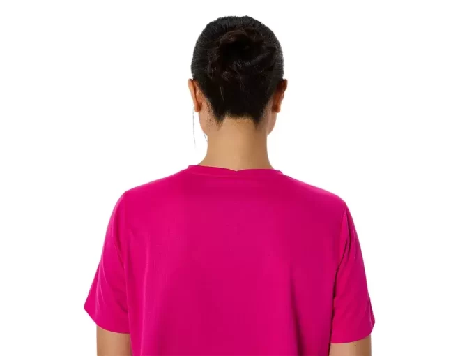 CAMISETA DE MANGA CURTA ASICS PRATA CAMISETA DE MANGA CURTA ASICS PRATA