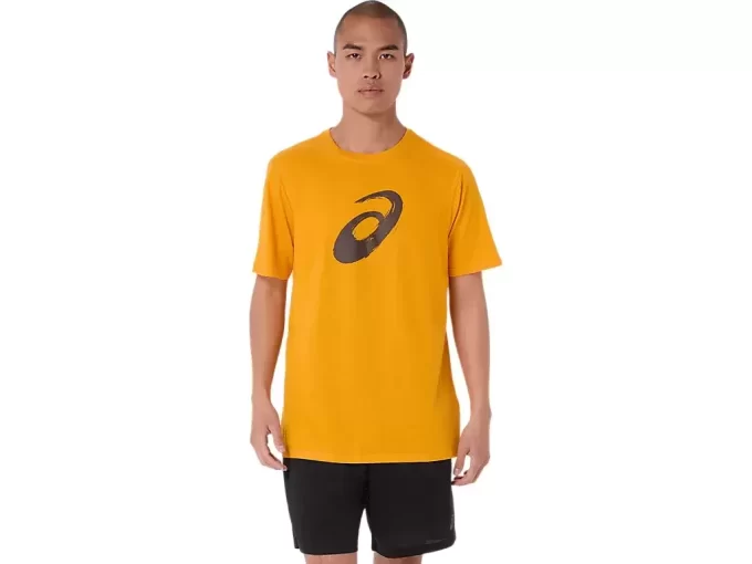 CAMISETA DE MANGA CURTA COM ESTAMPA DE PINCEL