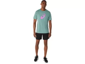 CAMISETA DE MANGA CURTA COM ESTAMPA DE PINCEL