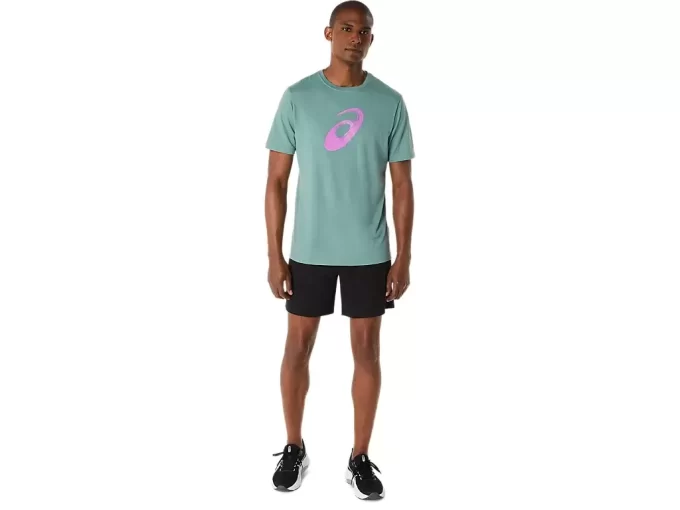 CAMISETA DE MANGA CURTA COM ESTAMPA DE PINCEL CAMISETA DE MANGA CURTA COM ESTAMPA DE PINCEL