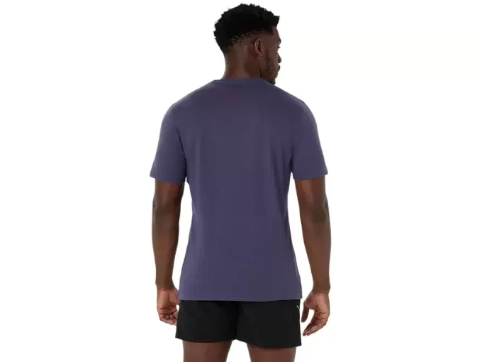 CAMISETA DE MANGA CURTA COM ESTAMPA DE PINCEL CAMISETA DE MANGA CURTA COM ESTAMPA DE PINCEL