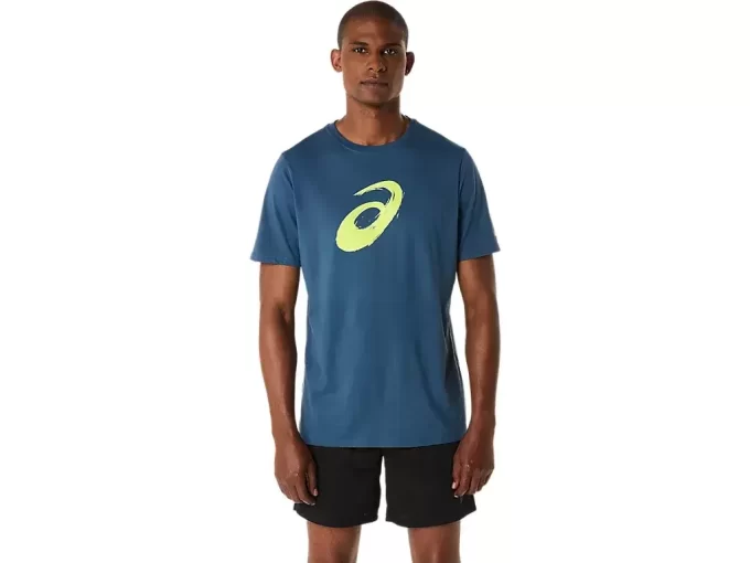 CAMISETA DE MANGA CURTA COM ESTAMPA DE PINCEL CAMISETA DE MANGA CURTA COM ESTAMPA DE PINCEL