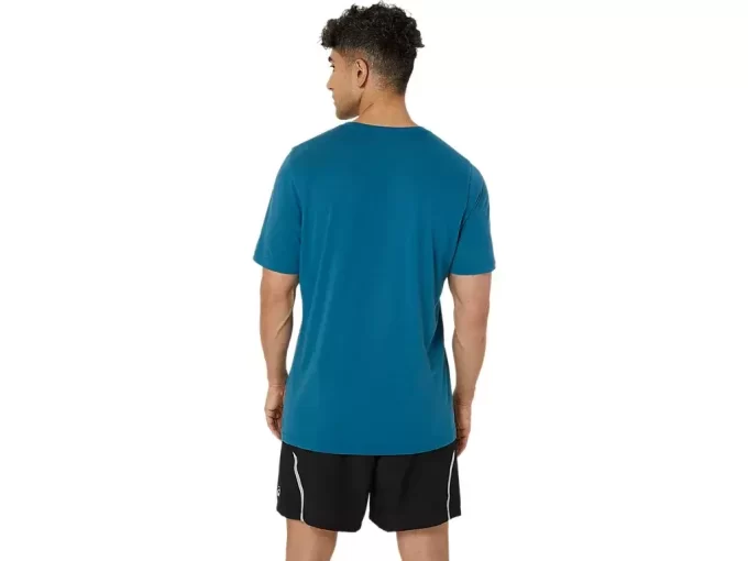 CAMISETA DE MANGA CURTA COM ESTAMPA DE PINCEL