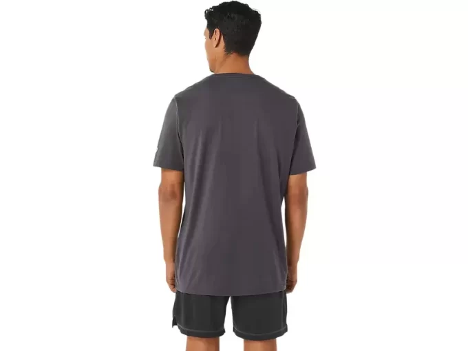 CAMISETA DE MANGA CURTA COM ESTAMPA DE PINCEL CAMISETA DE MANGA CURTA COM ESTAMPA DE PINCEL