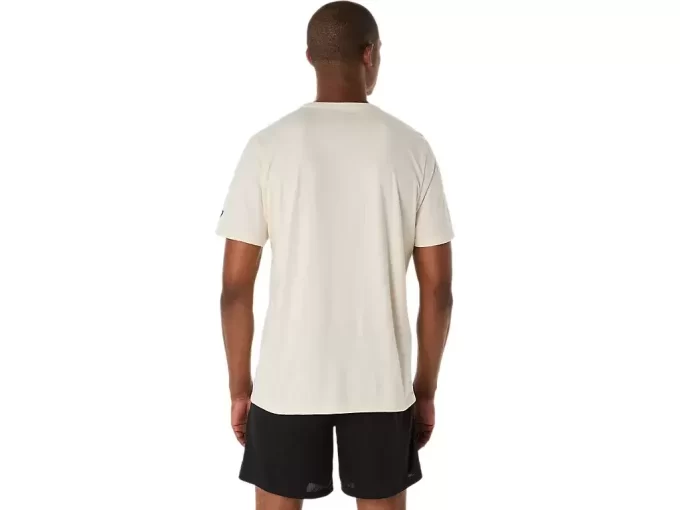 CAMISETA DE MANGA CURTA COM ESTAMPA DE PINCEL CAMISETA DE MANGA CURTA COM ESTAMPA DE PINCEL