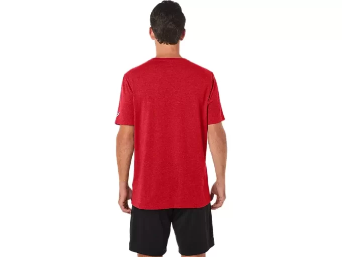 CAMISETA DE MANGA CURTA COM ESTAMPA DE PINCEL CAMISETA DE MANGA CURTA COM ESTAMPA DE PINCEL