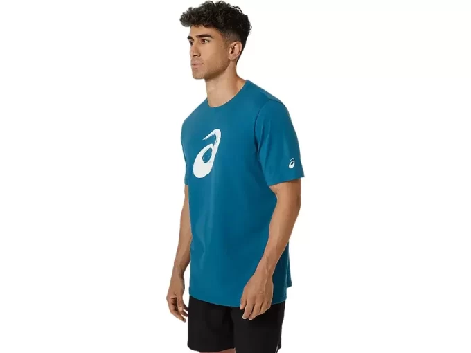 CAMISETA DE MANGA CURTA COM ESTAMPA DE PINCEL