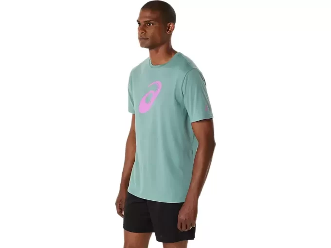 CAMISETA DE MANGA CURTA COM ESTAMPA DE PINCEL CAMISETA DE MANGA CURTA COM ESTAMPA DE PINCEL