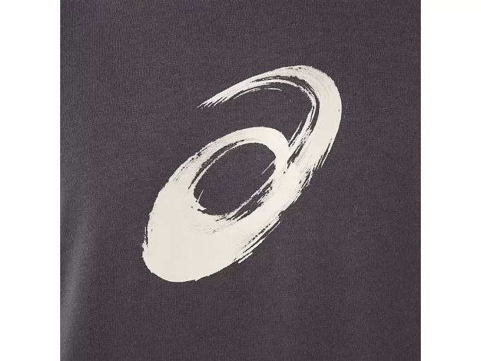 CAMISETA DE MANGA CURTA COM ESTAMPA DE PINCEL CAMISETA DE MANGA CURTA COM ESTAMPA DE PINCEL