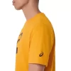 CAMISETA DE MANGA CURTA COM ESTAMPA DE PINCEL