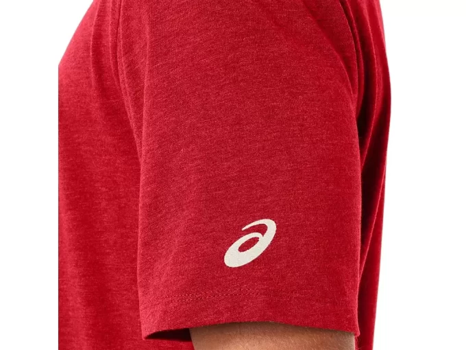 CAMISETA DE MANGA CURTA COM ESTAMPA DE PINCEL CAMISETA DE MANGA CURTA COM ESTAMPA DE PINCEL