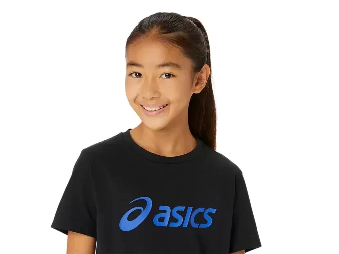 CAMISETA DE MANGA CURTA COM LOGOTIPO DA ASICS CAMISETA DE MANGA CURTA COM LOGOTIPO DA ASICS