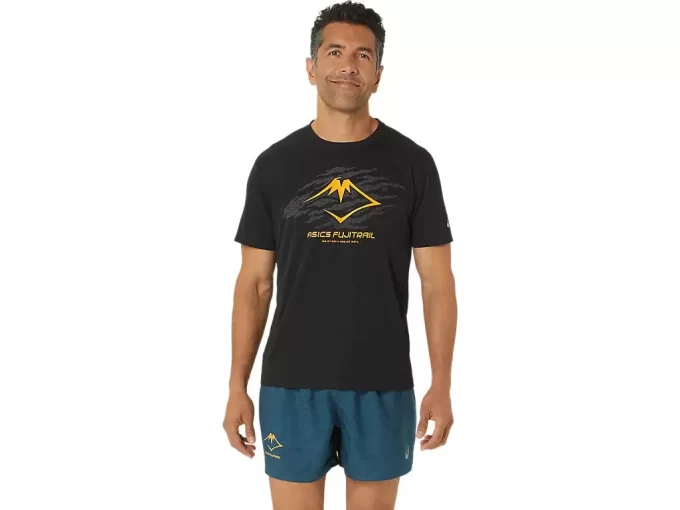 CAMISETA DE MANGA CURTA COM LOGOTIPO DA FUJITRAIL CAMISETA DE MANGA CURTA COM LOGOTIPO DA FUJITRAIL