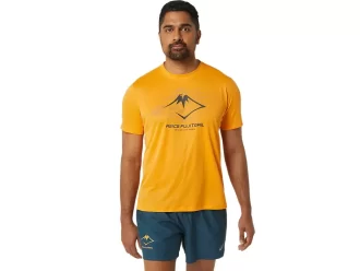 CAMISETA DE MANGA CURTA COM LOGOTIPO DA FUJITRAIL