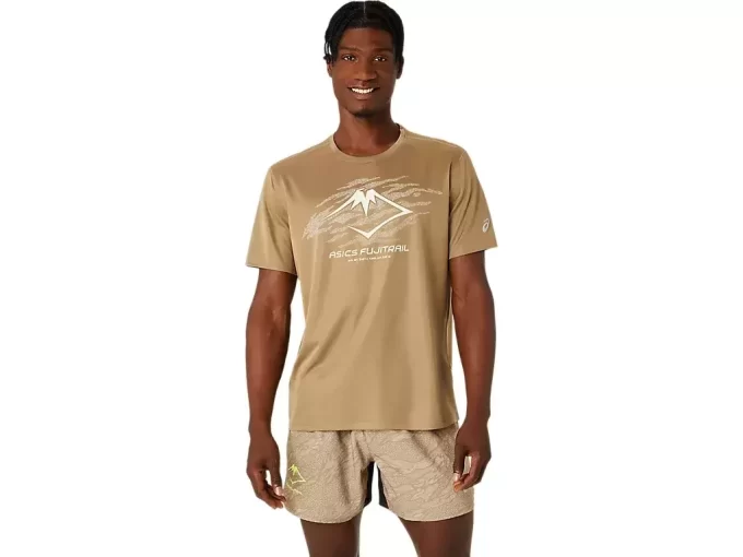 CAMISETA DE MANGA CURTA COM LOGOTIPO DA FUJITRAIL CAMISETA DE MANGA CURTA COM LOGOTIPO DA FUJITRAIL