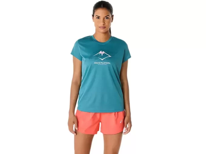 CAMISETA DE MANGA CURTA COM LOGOTIPO DA FUJITRAIL CAMISETA DE MANGA CURTA COM LOGOTIPO DA FUJITRAIL