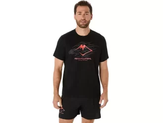 CAMISETA DE MANGA CURTA COM LOGOTIPO DA FUJITRAIL