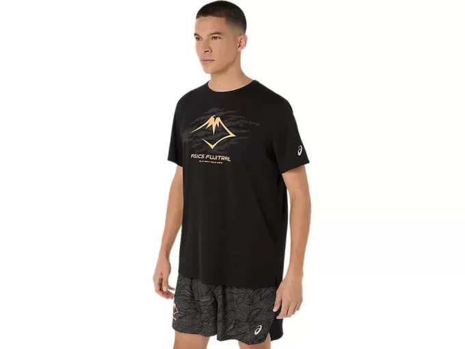 CAMISETA DE MANGA CURTA COM LOGOTIPO DA FUJITRAIL CAMISETA DE MANGA CURTA COM LOGOTIPO DA FUJITRAIL