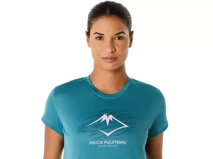 CAMISETA DE MANGA CURTA COM LOGOTIPO DA FUJITRAIL CAMISETA DE MANGA CURTA COM LOGOTIPO DA FUJITRAIL