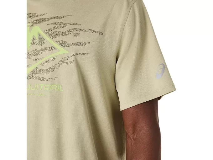 CAMISETA DE MANGA CURTA COM LOGOTIPO DA FUJITRAIL