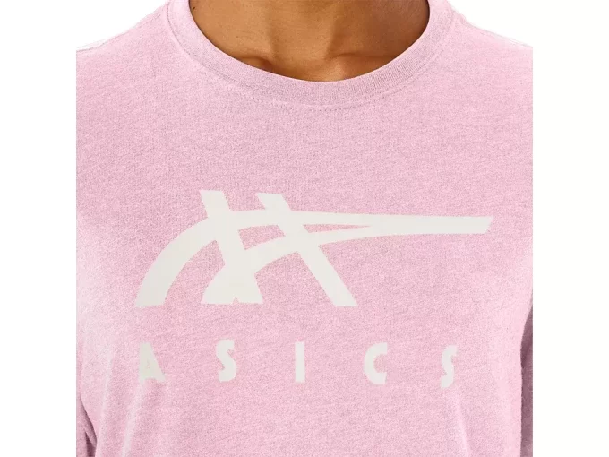 Camiseta de manga curta listrada da ASICS