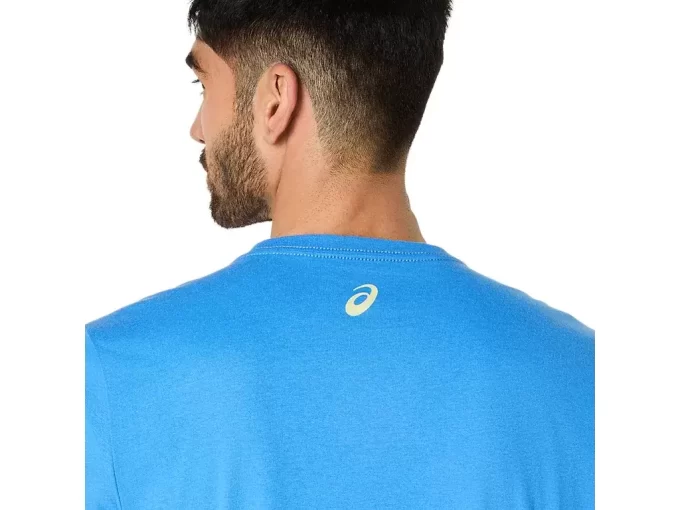 Camiseta de manga curta listrada da ASICS